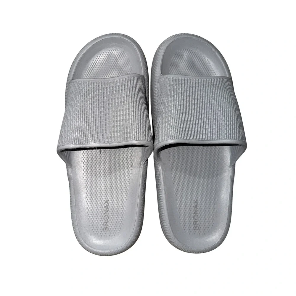 Bronax Cloud Slides Gray EVA Comfort Slides Size EU 42-43 / 270mm NWOT M:9/W:11)